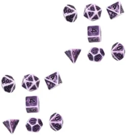 Alasum 3 Sets 7pcs Vintage Faceted Dice Pub Dice Toys Number Dice Dice Vintage Toys Role Playing Dice Toys In Bulk Polyhedron Dices Party Supplies Funny Dice Game Props Purple Mini -Classic Board Game Shop 31 Dbgs7lvL. AC