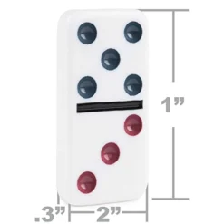 Bicycle Rider Back Playing Cards,12 Count (Pack Of 1) & Mexican Train Dominoes Set Tile Board Game In Aluminum Carry Case With Colorful Trains For Family Game Night, For Adults And Kids Ages 8 And Up -Classic Board Game Shop 31Bxlx1yzlL