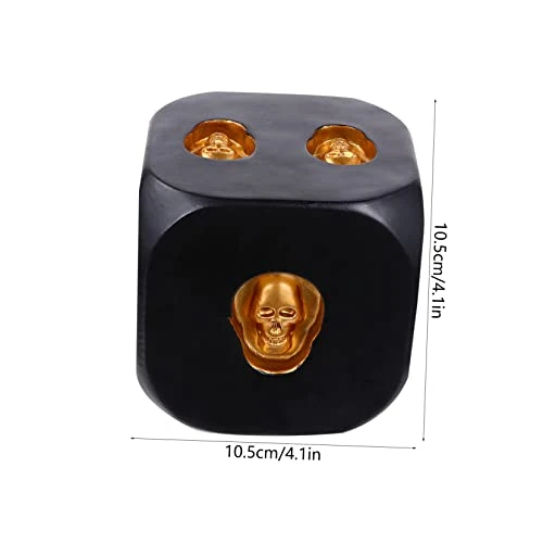 Alasum Skull Dice Ornaments Home Decoration Black Decor Teaching Dice Bar Dice Game Casino Dice Set Skull Dice Toy Party Presents Home Party Dice Desktop Display Sock 5 Alasum Skull Dice Ornaments Home Decoration Black Decor Teaching Dice Bar Dice Game Casino Dice Set Skull Dice Toy Party Presents Home Party Dice Desktop Display Sock - Image 5