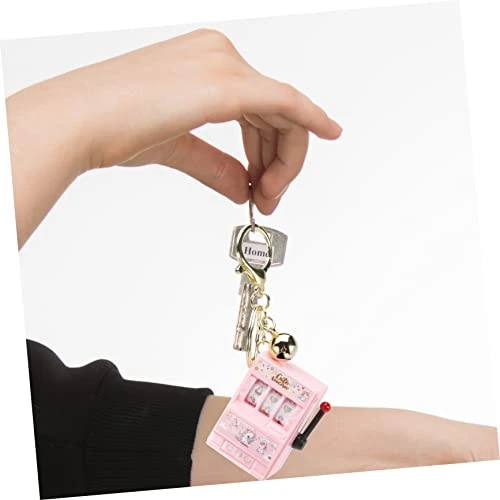Toyvian 8 Pcs Rocker Keychain Aldult Toys Mini Slot Machine Kids Mini Toys Slot Machine Key Chain Tiny Gifts Mini Slot Machine Keychain Hand Held Game Keychain Handheld Slot Machine Game 2 Toyvian 8 Pcs Rocker Keychain Aldult Toys Mini Slot Machine Kids Mini Toys Slot Machine Key Chain Tiny Gifts Mini Slot Machine Keychain Hand Held Game Keychain Handheld Slot Machine Game - Image 2
