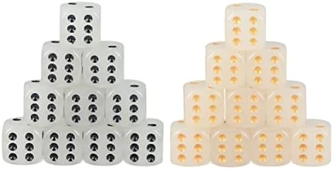 Alasum 40 Pcs Dices Casino Playing Party Games Favors Top Props Activity The Interesting Math Glow For Creative Mini Multi-sided Role- Small Board Dungeon Theme Acrylic Dark Table 8 Alasum 40 Pcs Dices Casino Playing Party Games Favors Top Props Activity The Interesting Math Glow For Creative Mini Multi-sided Role- Small Board Dungeon Theme Acrylic Dark Table - Image 8
