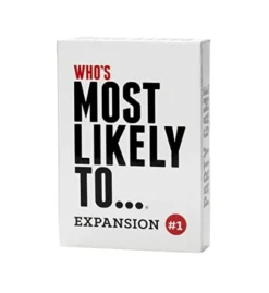DSS Games Who's Most Likely To… [A Party Game] Expansion Pack 1 With New NSFW Cards To Roast Your Friends