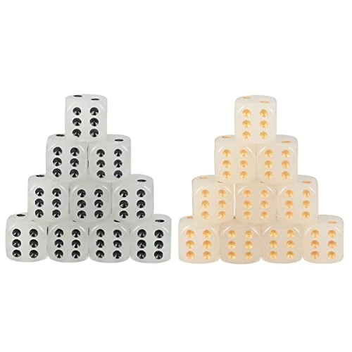 Alasum 40 Pcs Dices Casino Playing Party Games Favors Top Props Activity The Interesting Math Glow For Creative Mini Multi-sided Role- Small Board Dungeon Theme Acrylic Dark Table 4 Alasum 40 Pcs Dices Casino Playing Party Games Favors Top Props Activity The Interesting Math Glow For Creative Mini Multi-sided Role- Small Board Dungeon Theme Acrylic Dark Table - Image 4
