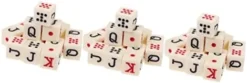 Alasum Liars Poker 45 Pcs Poker Dice Liars Dice Portable Dice And Chips Set Liars Dice Prop Birthday Party Games Acrylic Chipset Dice Game Alphabet Toys -Classic Board Game Shop 31osq5kd0mL. AC