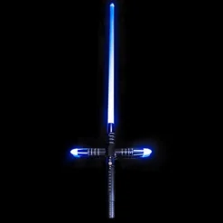 CVCBSER FX Dueling Lightsaber RGB 16 Colors Changeable Premium Aluminium Alloy Hilt Light Saber With 12 Mode Sound Force Lightsaber Toys (Black+) -Classic Board Game Shop 31qvjzYIMhL