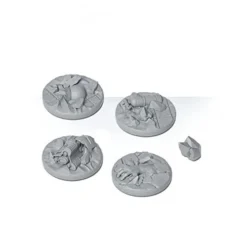 Knight Models Batman Miniature Game: Mr. Freeze Markers – 35MM Scale - Unpainted – Ages 14+