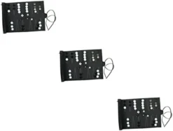 Operitacx 2 Sets Travel Backgammon Children Chess Toys Travel Games Backgammon Board Game Set Black Pu Leather Checkerboard Backgammon Sets For Kids Table Board Toys Small Table Chess Toys -Classic Board Game Shop 31vtG3dokL. AC