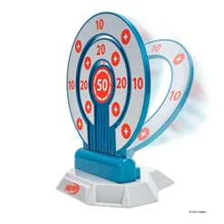 NERF Elite 5-in-1 Target Challenge - Five Unique Targets With Five Stackable Bases Plus Trophy Target Token -Classic Board Game Shop 4110HI6rztL