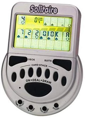 Handheld Games For Adults Gift Pack- Includes Mega Screen Solitaire Handheld Game And 7 In 1 Electronic Poker Games 5 Handheld Games For Adults Gift Pack- Includes Mega Screen Solitaire Handheld Game And 7 In 1 Electronic Poker Games - Image 5