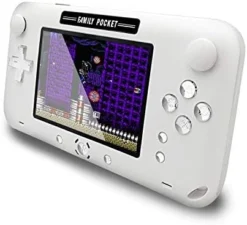 EASEGMER Handheld Games For Kids, Built-in 500 Retro FC Video Games 4 Inch Portable Video Games Player Support TV/AV Output & Two Player, Best Kids Electronic Gift Toys For Boys Ages 4-12 (Blue) -Classic Board Game Shop 415bQHxJgzL. AC