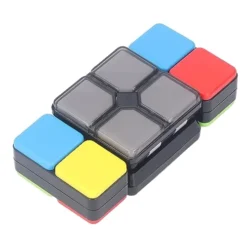 TOPINCN Smart Speed Puzzle Toy Electronic Novelty Puzzle Game Flashing Lights Music Magic Game Handheld Relieving Stress For Children (Battery Not Included) -Classic Board Game Shop 415psR4ADSL