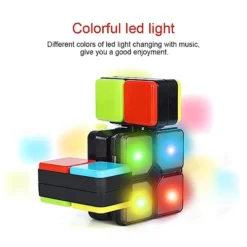 Milageto Electronic Cube Memory Game LED Flashing Cube Memory Game Light Up Memory Game For Kids -Classic Board Game Shop 416uQ2rrGrL 1