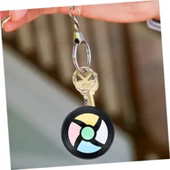 Ibasenice 8 Pcs Pocket Maze Memory Plaything Teaser Hand Challenge Kids Educational Flashing Keychains Games Black Toy Training Concentration Birthday And LED Cube Sound For Toys Teens -Classic Board Game Shop 418BTjVglZL