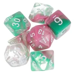 Polyhedral Dice 21 Pcs Faceted Dice Acrylic Dice Set Bar Dice Set Casino Dice Set Mini Mini Toys Red Suits Game Dice Number Dice Polyhedron Dice Acrylic Bead D6 Bulk Mini Table