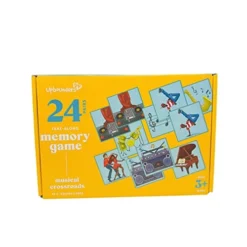 Upbounders- Musical Crossroads - Memory Matching Game For Toddlers - 24 Playing Card Pairs - Sweet Music Game Kids - Piano Singing - Ages 3+ -Classic Board Game Shop 41AvZ309XgL