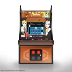My Arcade Micro Player Mini Arcade Machine: Elevator Action Video Game, Fully Playable, 6.75 Inch Collectible, Color Display, Speaker, Volume Buttons, Headphone Jack, Battery Or Micro USB Powered 13 My Arcade Micro Player Mini Arcade Machine: Elevator Action Video Game, Fully Playable, 6.75 Inch Collectible, Color Display, Speaker, Volume Buttons, Headphone Jack, Battery Or Micro USB Powered -Classic Board Game Shop 41BlSy1XC3L