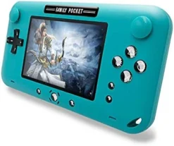 EASEGMER Handheld Games For Kids, Built-in 500 Retro FC Video Games 4 Inch Portable Video Games Player Support TV/AV Output & Two Player, Best Kids Electronic Gift Toys For Boys Ages 4-12 (Blue) -Classic Board Game Shop 41C0uob4SJL. AC