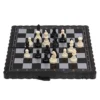 1Pc Antique Plastic International Travel Chess Set Mini Portable Magnetic Folding Board Classic Camping Game Toy Kid Gift