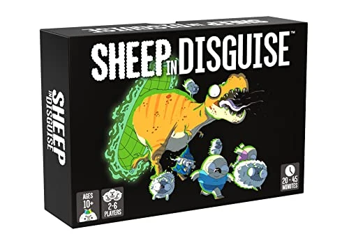 Sheep In Disguise : The Original Core Game, Card Game Packed Full Of Sheep, 2 To 6 Players, 20 To 45 Minute Play Time, For Ages 10 And Up 1 Sheep In Disguise : The Original Core Game, Card Game Packed Full Of Sheep, 2 To 6 Players, 20 To 45 Minute Play Time, For Ages 10 And Up