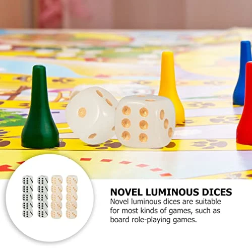 Alasum 40 Pcs Dices Casino Playing Party Games Favors Top Props Activity The Interesting Math Glow For Creative Mini Multi-sided Role- Small Board Dungeon Theme Acrylic Dark Table 2 Alasum 40 Pcs Dices Casino Playing Party Games Favors Top Props Activity The Interesting Math Glow For Creative Mini Multi-sided Role- Small Board Dungeon Theme Acrylic Dark Table - Image 2