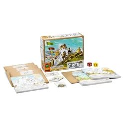 Trek 12 Himalaya Roll And Write Adventure Game | Mountain Climbing Strategy Game | Fun Dice Game For Adults And Kids | Ages 8+ | 1-50 Players | Avg. Playtime 15-30 Minutes | Made By Pandasaurus Games -Classic Board Game Shop 41HC5MruXKL