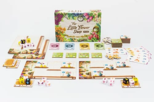 Doctor Finn's Games The Little Flower Shop - Dice Game,, Ages 10+, 1-4 Players, 30 Min 2 Doctor Finn's Games The Little Flower Shop - Dice Game,, Ages 10+, 1-4 Players, 30 Min - Image 2