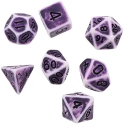 Alasum 3 Sets 7pcs Vintage Faceted Dice Pub Dice Toys Number Dice Dice Vintage Toys Role Playing Dice Toys In Bulk Polyhedron Dices Party Supplies Funny Dice Game Props Purple Mini -Classic Board Game Shop 41J6921wBL. AC