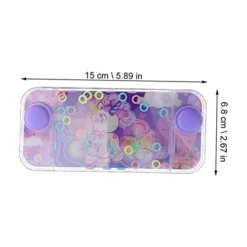 KOMBIUDA Kids Toys 20 Pcs Travel Retro Handheld Game Road Games Pastime Water Bag B Fillers Ring Bubble Toss For Trip Family Party Kids Favors Arcade Style Outdoor Toys -Classic Board Game Shop 41KVJeOWpFL