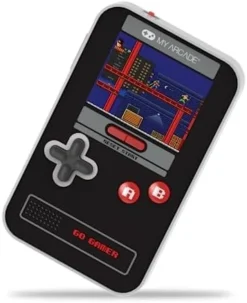 My Arcade Gamer Mini Classic-Red: Miniature Handheld Gaming System Packed With 160 Games, 1.8'' Color Display (DGUN-3925), Small -Classic Board Game Shop 41M0liAeimL. AC