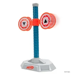NERF Elite 5-in-1 Target Challenge - Five Unique Targets With Five Stackable Bases Plus Trophy Target Token -Classic Board Game Shop 41M4aAiORpL