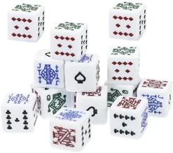 Alasum Birthday Party Games Couples Gifts 32 Pcs Poker Dice Liars Dice Interesting Dice Set Dice Props Funny Game Chips Acrylic Party Supplies Liars Dice Game Couple Gifts White Outfit -Classic Board Game Shop 41MuOBKiMbL. AC