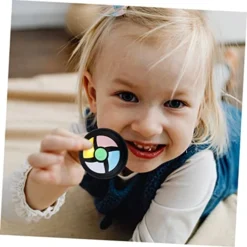 Ibasenice 8 Pcs Pocket Maze Memory Plaything Teaser Hand Challenge Kids Educational Flashing Keychains Games Black Toy Training Concentration Birthday And LED Cube Sound For Toys Teens -Classic Board Game Shop 41NROlZ0RPL