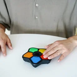 Light-Up Memory Game With Sounds - Electronic 5 Sequence Handheld Classic Brain Toy For Boys, Girls & Adults, Lightweight, Portable Gift For Kids 7 Light-Up Memory Game With Sounds - Electronic 5 Sequence Handheld Classic Brain Toy For Boys, Girls & Adults, Lightweight, Portable Gift For Kids -Classic Board Game Shop 41OTbSj2CaS