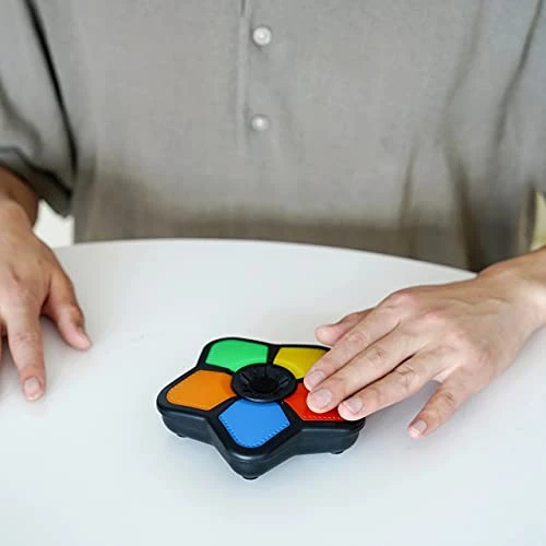 Light-Up Memory Game With Sounds - Electronic 5 Sequence Handheld Classic Brain Toy For Boys, Girls & Adults, Lightweight, Portable Gift For Kids 4 Light-Up Memory Game With Sounds - Electronic 5 Sequence Handheld Classic Brain Toy For Boys, Girls & Adults, Lightweight, Portable Gift For Kids - Image 4