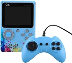 GENERIC Handheld Game Machine ,3-inch Large Screen 500 In One Handheld Computer Nostalgic Classic Children's Puzzle Toy Game Machine Big Screen,Gifts For Chrismas (Pink) -Classic Board Game Shop 41Q6gRZ98jL. AC