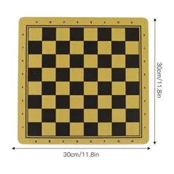 Plplaaoo Chess Game, Travel Chess Set,Travel Games,International Chess Set,3 In 1 Wooden Chess Board Set Travel Games International Chess Checkers Toy Game Board Toy,for Teenagers, Adults -Classic Board Game Shop 41RCMLXIEcL