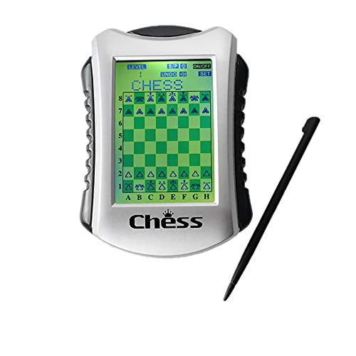 Lyght Handheld Electronic Chess Game, 20 Levels, 100 Built-in Chess Records, Built-in Connect Four And Checker Game, 1 Lyght Handheld Electronic Chess Game, 20 Levels, 100 Built-in Chess Records, Built-in Connect Four And Checker Game,