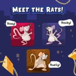 Skillmatics Ratty Ruckus - Fun Family Card Game Of Chaotic Rats, Perfect For Game Night, Gifts For Ages 6 And Up -Classic Board Game Shop 41T0pm2UBnL