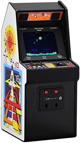 New Wave Toys Missile Command X RepliCade - Playable Video Game Arcade Cabinet 1/6 Scale 11.3 Inch With Trak-Ball XL & CRT FX Screen Lens 5 New Wave Toys Missile Command X RepliCade - Playable Video Game Arcade Cabinet 1/6 Scale 11.3 Inch With Trak-Ball XL & CRT FX Screen Lens - Image 5