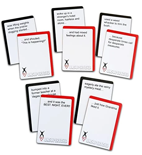 Left Unsupervised: Mature Edition - A New Twisted Card Game That Makes It Personal! Perfect Christmas, Birthday, Bachelorette Party Gift Or Card Games 4 Left Unsupervised: Mature Edition - A New Twisted Card Game That Makes It Personal! Perfect Christmas, Birthday, Bachelorette Party Gift Or Card Games - Image 4