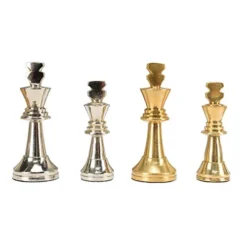 Magnetic Travel Chess Set Solid Wood Metal With Board Storage Compartment Great Travel Toy Set 14.7in Board Games -Classic Board Game Shop 41Xb4REGC5L