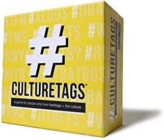 #CultureTags - A Game For People Who Love Hashtags , The Culture , Party Game Set For Family Fun Or Virtual Play , Age 13 Years And Up, Yellow 7 #CultureTags - A Game For People Who Love Hashtags , The Culture , Party Game Set For Family Fun Or Virtual Play , Age 13 Years And Up, Yellow - Image 7