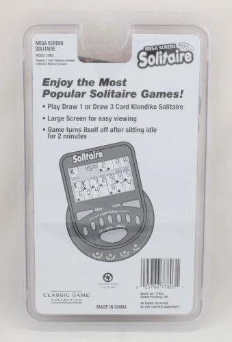 MegaScreen Solitaire Handheld Game 2 MegaScreen Solitaire Handheld Game - Image 2