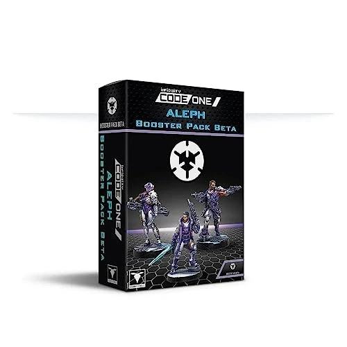 Infinity: ALEPH Booster Pack Beta - Unpainted Miniature By Corvus Belli – Compatible With Infinity And Other Tabletop RPG TTRPG 1 Infinity: ALEPH Booster Pack Beta - Unpainted Miniature By Corvus Belli – Compatible With Infinity And Other Tabletop RPG TTRPG