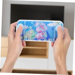 KOMBIUDA Kids Toys 20 Pcs Travel Retro Handheld Game Road Games Pastime Water Bag B Fillers Ring Bubble Toss For Trip Family Party Kids Favors Arcade Style Outdoor Toys -Classic Board Game Shop 41dM0oPx4vL