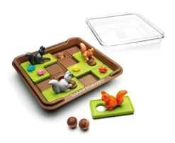 SmartGames Squirrels Go Nuts! Travel Game For Ages 6-Adult -Classic Board Game Shop 41fIQkR6VpL