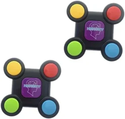 Ibasenice 2pcs Party Classic Plaything Game Educational Tool Electronic Home Training Toddlers With Handheld Childrens Music Portable Multiplayer Toys Hand-Eye Light Intelligent -Classic Board Game Shop 41hwRFPZByL. AC