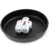 GENERIC Qtqgoitem Bar KTV Casino Guessing Game Shaker Cup Case 5pcs Black W Dices 25pcs (Model: 821 BAB 032 885 63b)