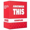 Answer This - Couples - How Well Do You Know Your Partner? - Relationship & Conversation Card Game For Date Night Or A Party - Cool Anniversary & Valentines Gift