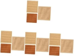 Alasum 12 Pcs Go Board Kids Travel Toys Travel Set Mini Toys For Kids Foldable Chessboards Classic Leather Travel Chess Set Go Chessboard Board Games Portable Go Board Child Dual Purpose -Classic Board Game Shop 41sfiikZD3L. AC